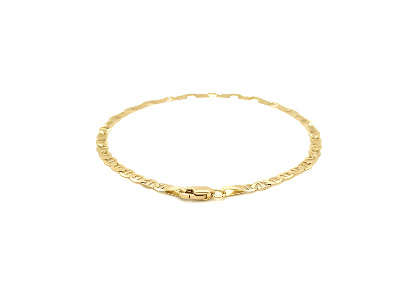 MARINER LINK BRACELET IN 14K YELLOW GOLD (3.20 MM) - PIERGIORGIO CERRONI