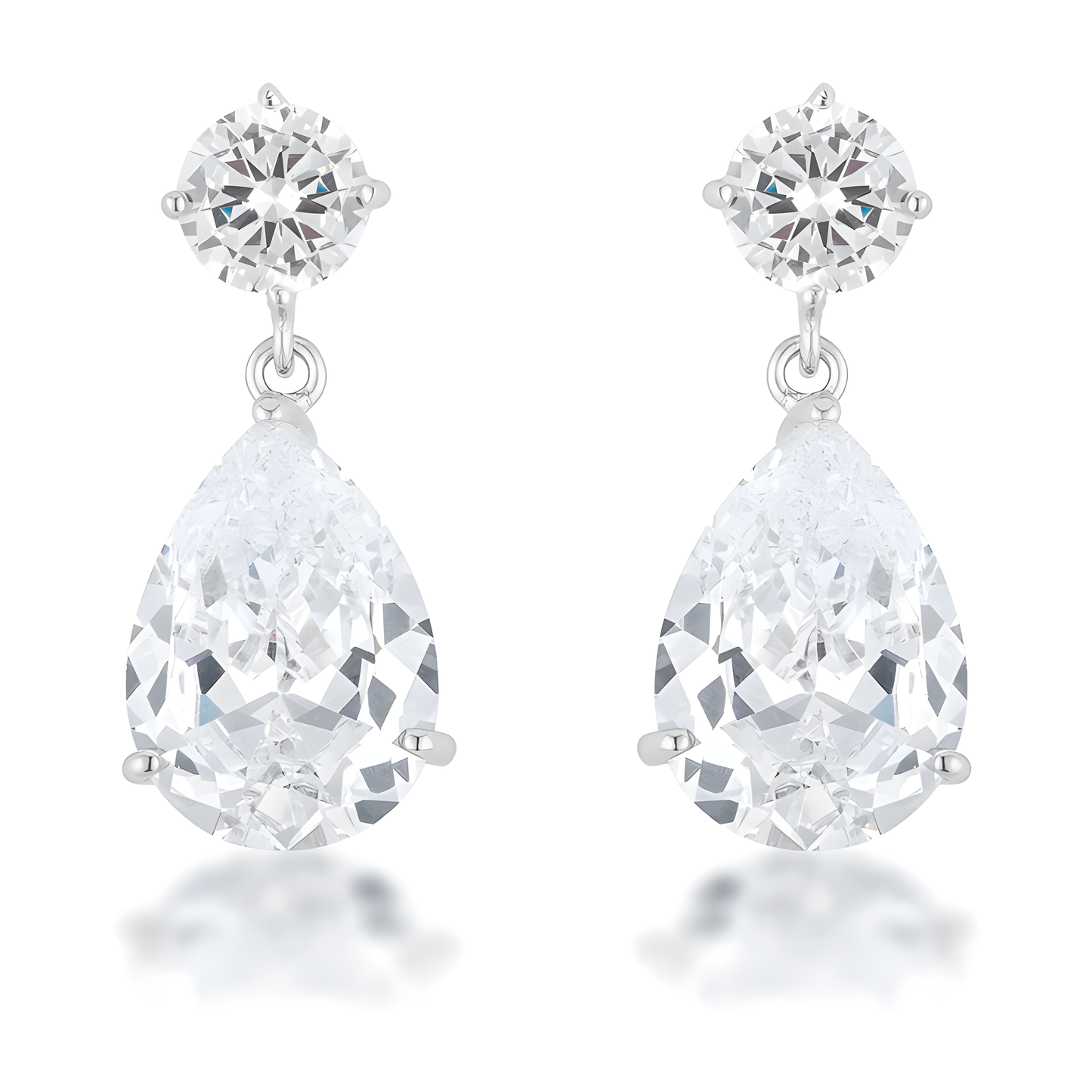 SHIMMERING CZ EARRINGS
