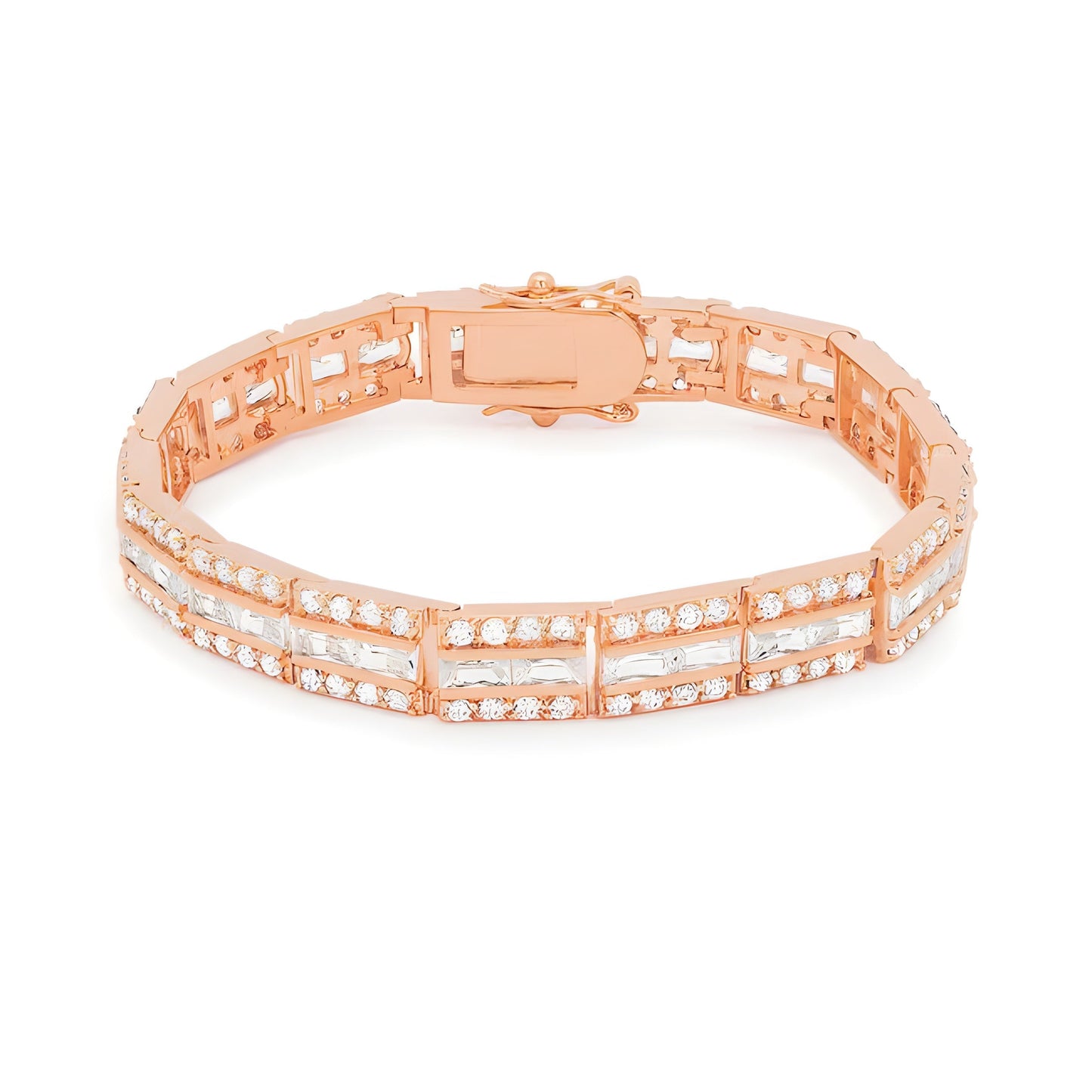NEWPORT ROSE GOLD CZ BRACELET