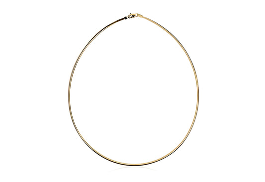 FANCY CLASSIC OMEGA CHAIN IN 14K YELLOW GOLD (2.00 MM)