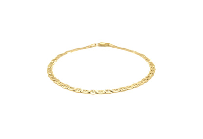 MARINER LINK BRACELET IN 14K YELLOW GOLD (3.20 MM) - PIERGIORGIO CERRONI