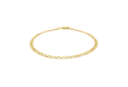 MARINER LINK BRACELET IN 14K YELLOW GOLD (3.20 MM) - PIERGIORGIO CERRONI