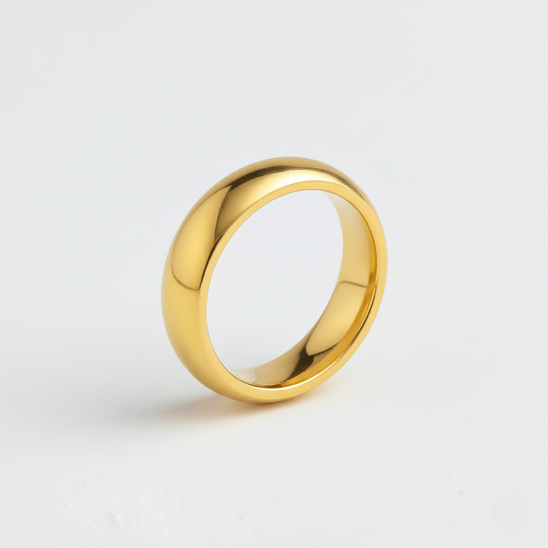 YELLOW GOLD COMFORT FIT WEDDING BAND (5.00 MM)