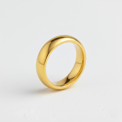YELLOW GOLD COMFORT FIT WEDDING BAND (5.00 MM)