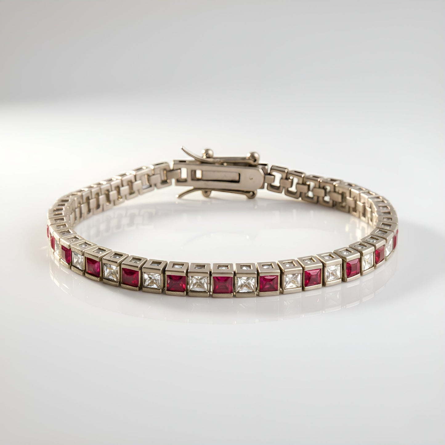 VALENTINE CZ TENNIS BRACELET