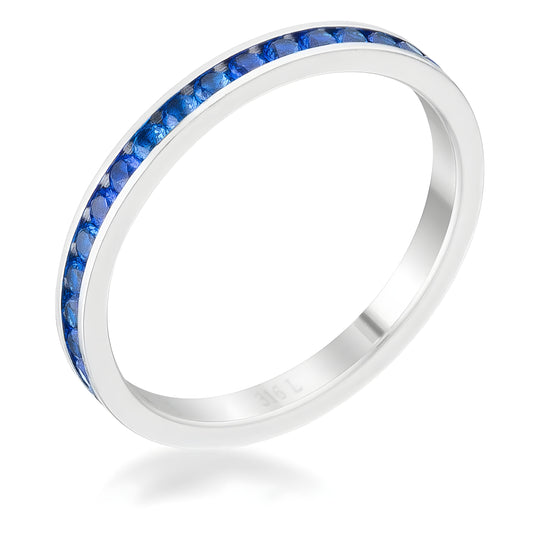 TERESA 0.5 CT SAPPHIRE CZ ETERNITY BAND