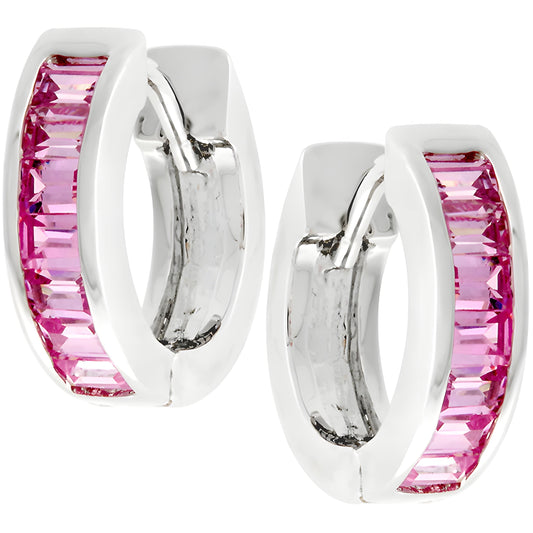 PINK CIRCLET EARRINGS
