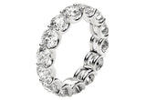 ROUND CUT LAB GROWN DIAMOND ETERNITY RING IN 14K WHITE GOLD (6 CTTW FG/VS2) - PIERGIORGIO CERRONI