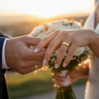 YELLOW GOLD COMFORT FIT WEDDING BAND (5.00 MM)
