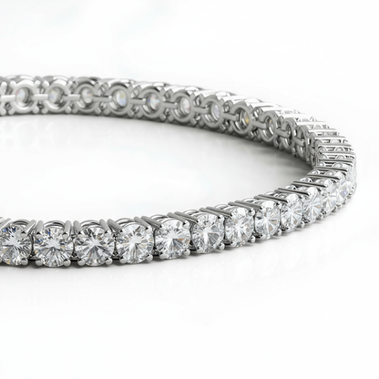 LAB GROWN ROUND DIAMOND TENNIS BRACELET IN WHITE GOLD (3 CCTW F/G VS2/SI1)