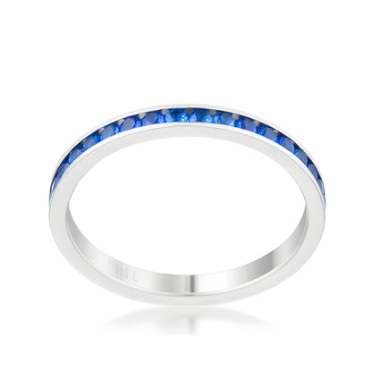 TERESA 0.5 CT SAPPHIRE CZ ETERNITY BAND