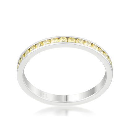 TERESA 0.5 CT JONQUIL CZ ETERNITY BAND