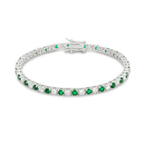 EVERGREEN TENNIS BRACELET - PIERGIORGIO CERRONI