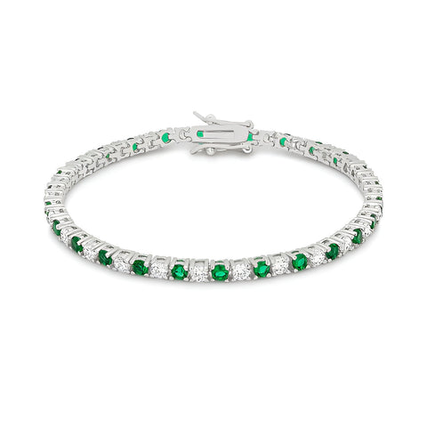 EVERGREEN TENNIS BRACELET - PIERGIORGIO CERRONI