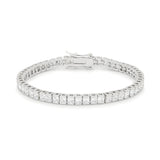 PRINCESS CUBIC ZIRCONIA TENNIS BRACELET - PIERGIORGIO CERRONI