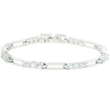 ELEGANT TRIPLET CUBIC ZIRCONIA BRACELET