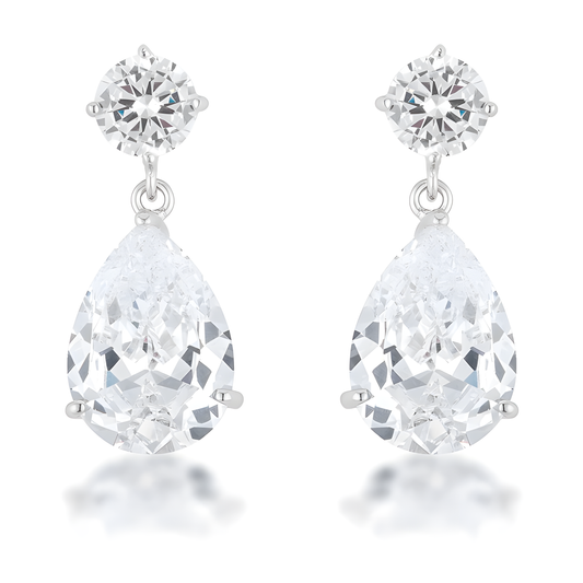 SHIMMERING CZ EARRINGS