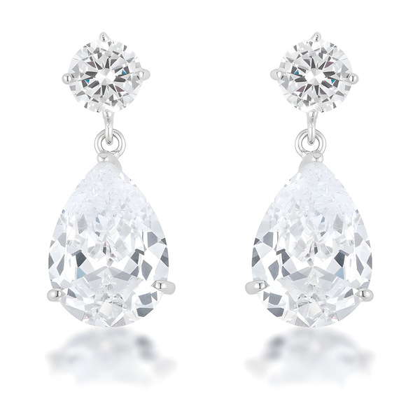 SHIMMERING CZ EARRINGS