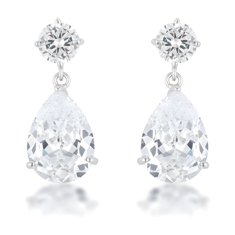 SHIMMERING CZ EARRINGS