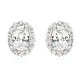 CLEAR STONE ESTATE EARRINGS