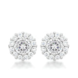 BELLA BRIDAL EARRINGS IN CLEAR