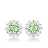 BELLA BRIDAL EARRINGS IN PERIDOT