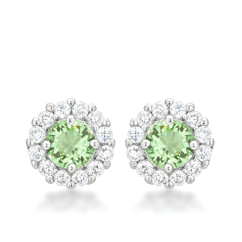 BELLA BRIDAL EARRINGS IN PERIDOT