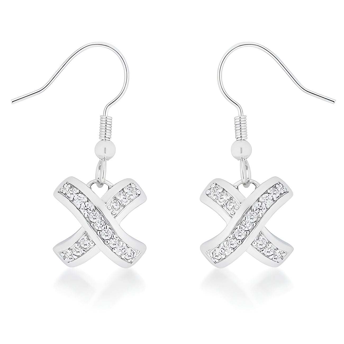 TIMELESS PAVE DROP EARRINGS
