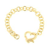 GOLDEN HEART BRACELET - PIERGIORGIO CERRONI