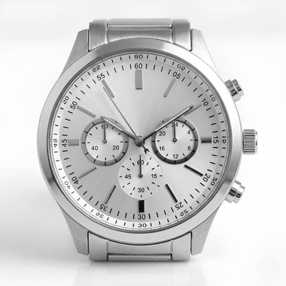 CHRONO SILVERTONE WATCH