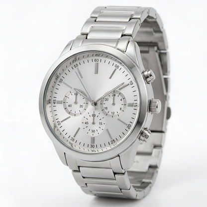 CHRONO SILVERTONE WATCH