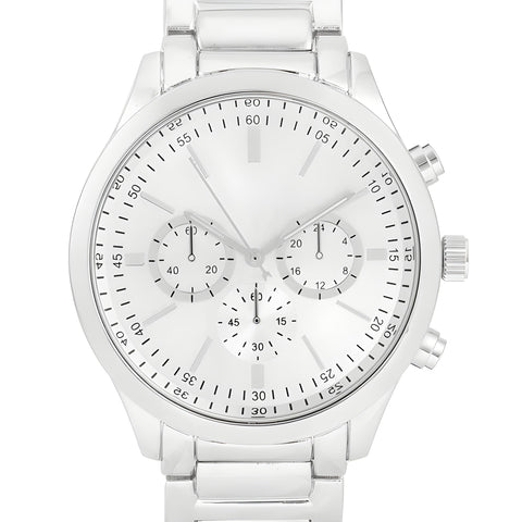 CHRONO SILVERTONE WATCH