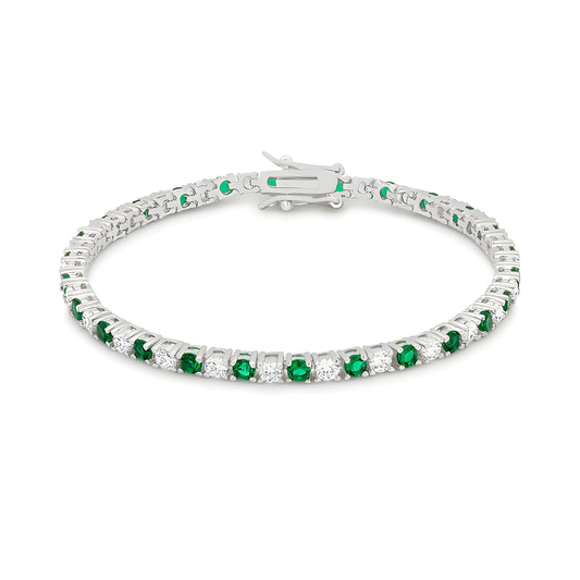 EVERGREEN TENNIS BRACELET